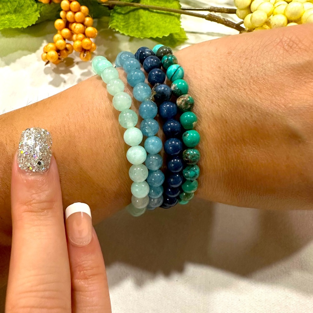 Natural stone bracelets